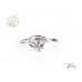  Лабораторен Диамант на Нежен Пръстен 14К Бяло Злато  Bloom Jewellery
